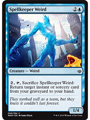 Spellkeeper Weird - WAR - C 
