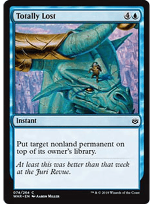 Totally Lost - WAR - C