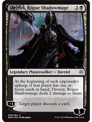 Davriel, Rogue Shadowmage - WAR - U 