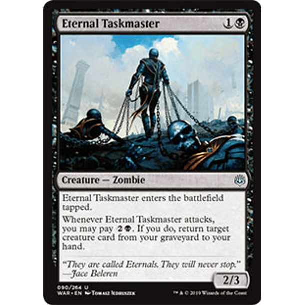 Eternal Taskmaster - WAR - U 