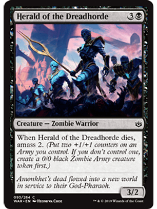 Herald of the Dreadhorde - WAR - C 