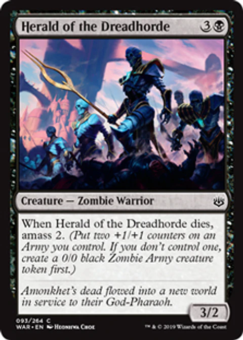 Herald of the Dreadhorde - WAR - C 
