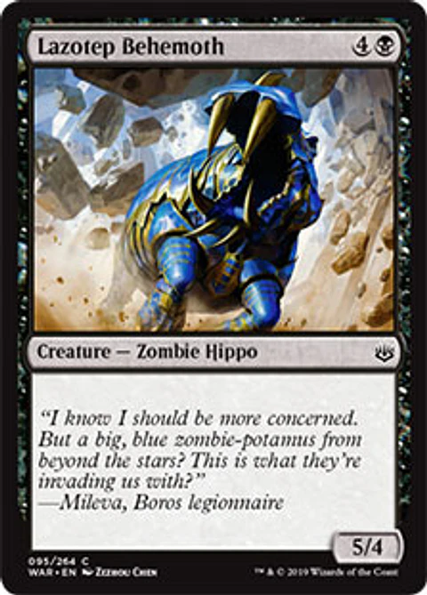 Lazotep Behemoth - WAR - C 