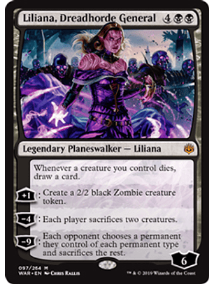 Liliana, Dreadhorde General - WAR - M
