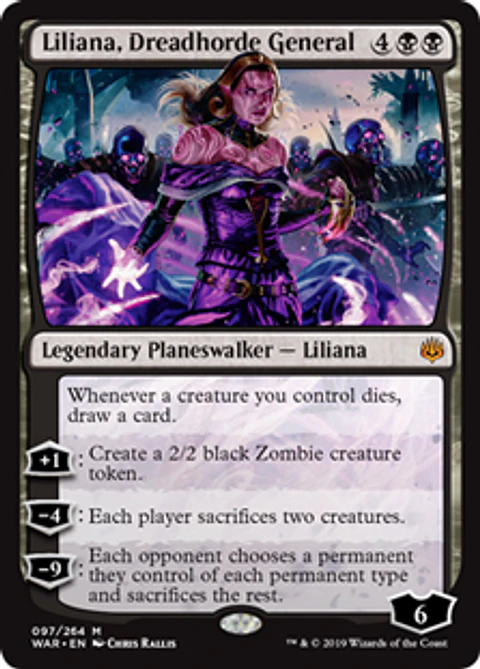 Liliana, Dreadhorde General - WAR - M