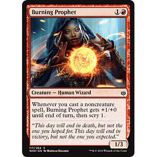 Burning Prophet - WAR - C 