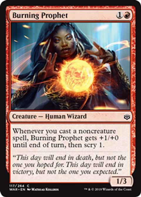 Burning Prophet - WAR - C 