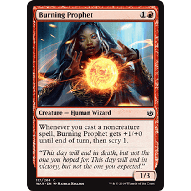 Burning Prophet - WAR - C 