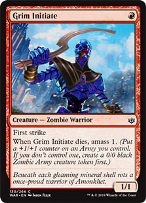 Grim Initiate - WAR - C