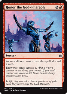 Honor the God-Pharaoh - WAR - C 1