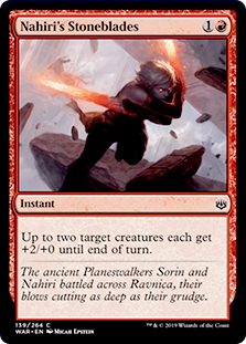 Nahiri's Stoneblades - WAR - C 1