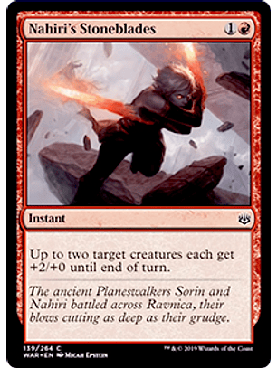 Nahiri's Stoneblades - WAR - C