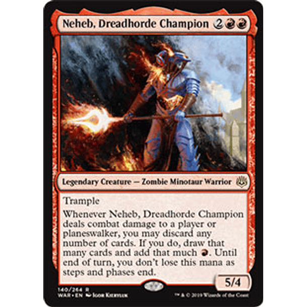 Neheb, Dreadhorde Champion - WAR - R 