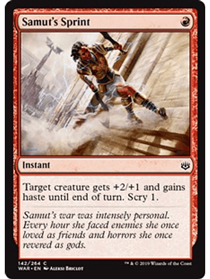 Samut's Sprint - WAR - C