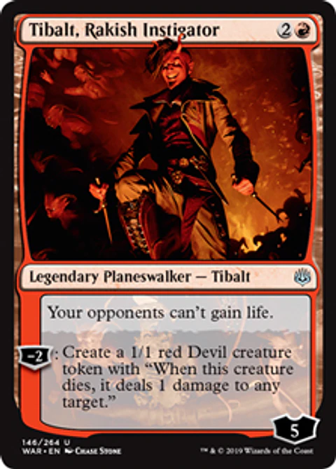 Tibalt, Rakish Instigator - WAR - U 