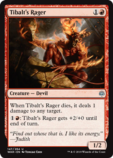 Tibalt's Rager - WAR - U 