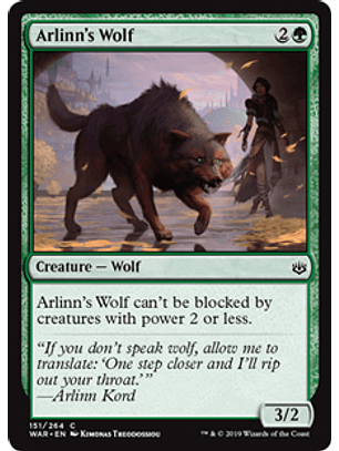 Arlinn's Wolf - WAR - C
