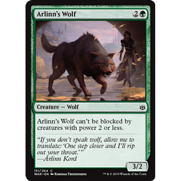 Arlinn's Wolf - WAR - C