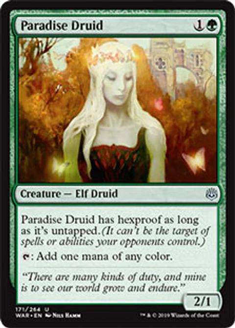 Paradise Druid - WAR - U