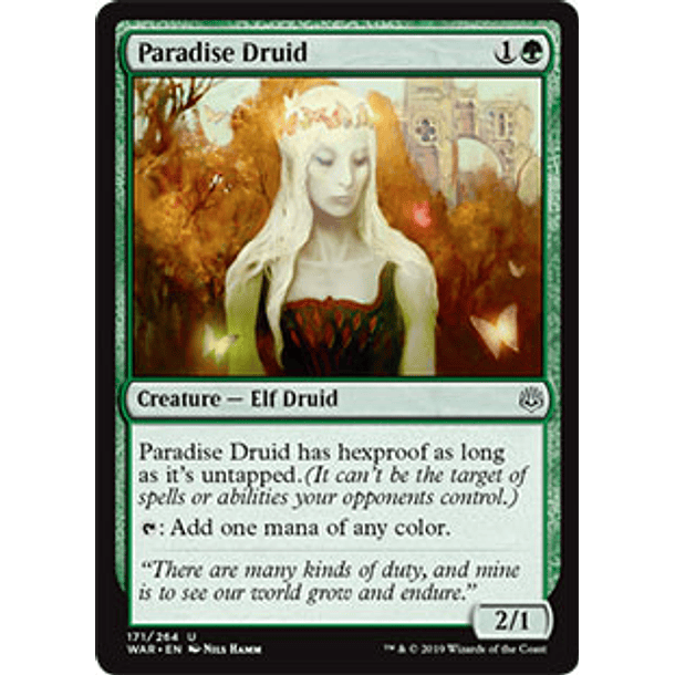 Paradise Druid - WAR - U