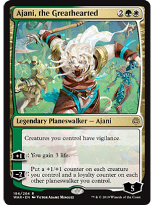 Ajani, the Greathearted - WAR - R 