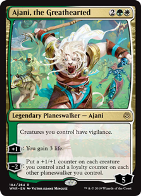 Ajani, the Greathearted - WAR - R 