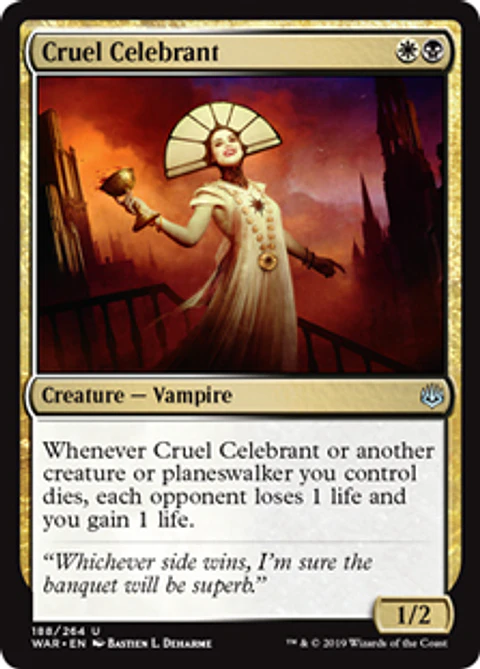 Cruel Celebrant - WAR - U 