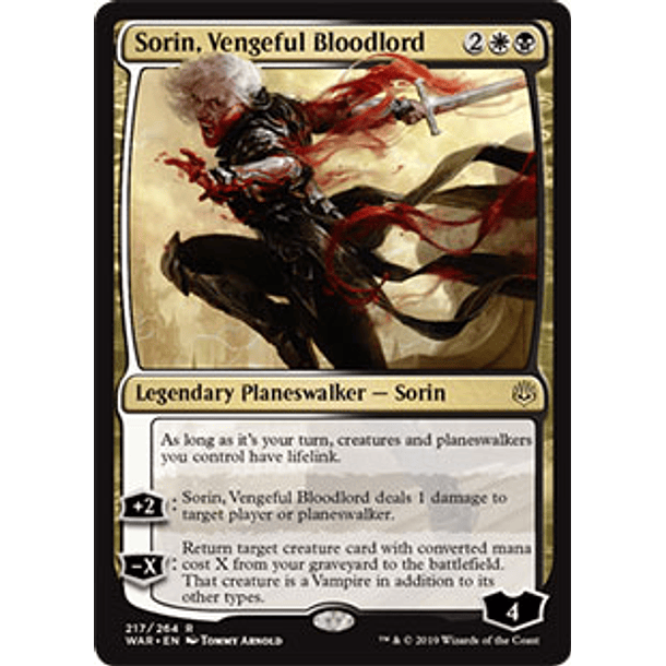 Sorin, Vengeful Bloodlord - WAR - R 