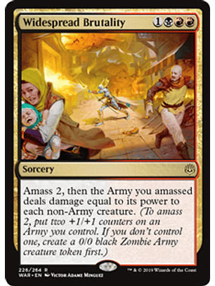 Widespread Brutality - WAR - R