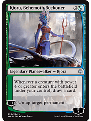 Kiora, Behemoth Beckoner - WAR - U 