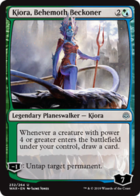 Kiora, Behemoth Beckoner - WAR - U 