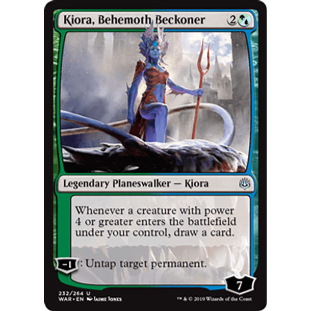 Kiora, Behemoth Beckoner - WAR - U 