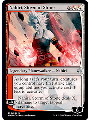 Nahiri, Storm of Stone - WAR - U