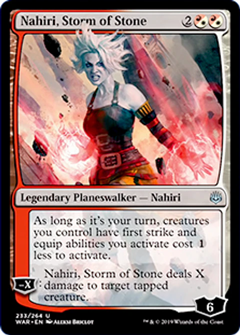 Nahiri, Storm of Stone - WAR - U