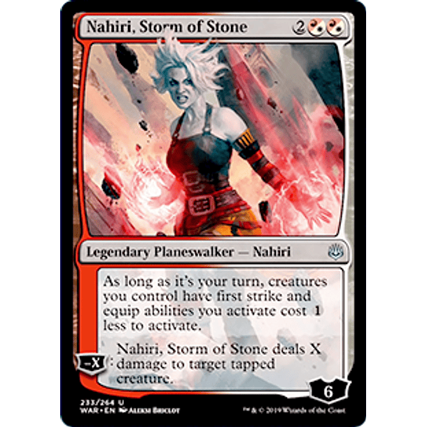 Nahiri, Storm of Stone - WAR - U