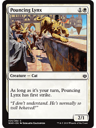 Pouncing Lynx - WAR - C 