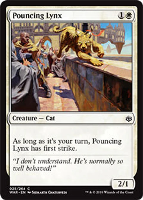 Pouncing Lynx - WAR - C 