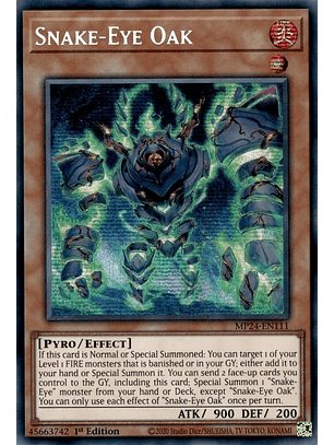Snake-Eye Oak - MP24-EN111 - Prismatic Secret Rare