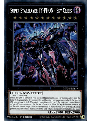 Super Starslayer TY-PHON - Sky Crisis - MP24-EN119 - Prismatic Secret Rare