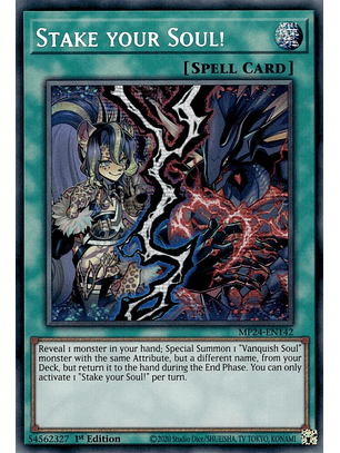 Stake your Soul! - MP24-EN142 - Prismatic Secret Rare