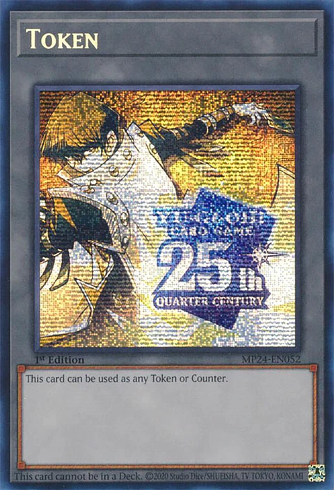 Token" (card) - MP24-EN052 - Prismatic Secret Rare