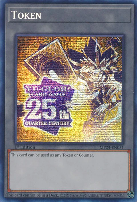"Token" (card) - MP24-EN051 - Prismatic Secret Rare