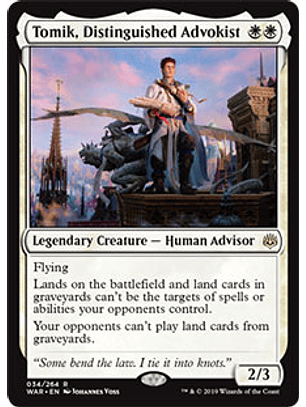 Tomik, Distinguished Advokist - WAR - R 