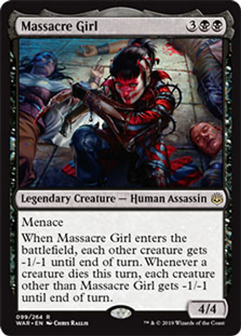 Massacre Girl - WAR - R 