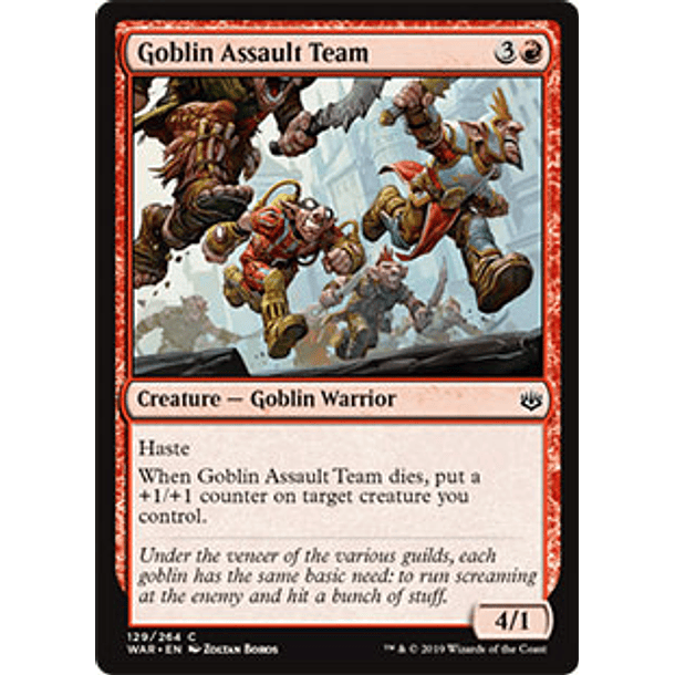 Goblin Assault Team - WAR - C 