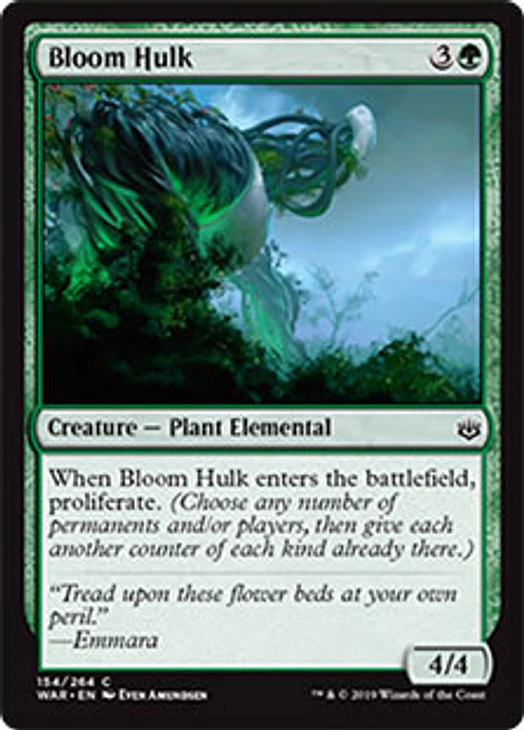 Bloom Hulk  - WAR - C 