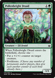 Pollenbright Druid - WAR - C  1