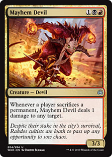 Mayhem Devil  - WAR - U  1