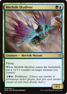 Merfolk Skydiver - WAR - U  1