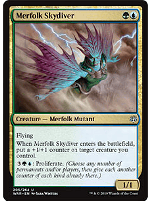 Merfolk Skydiver - WAR - U 